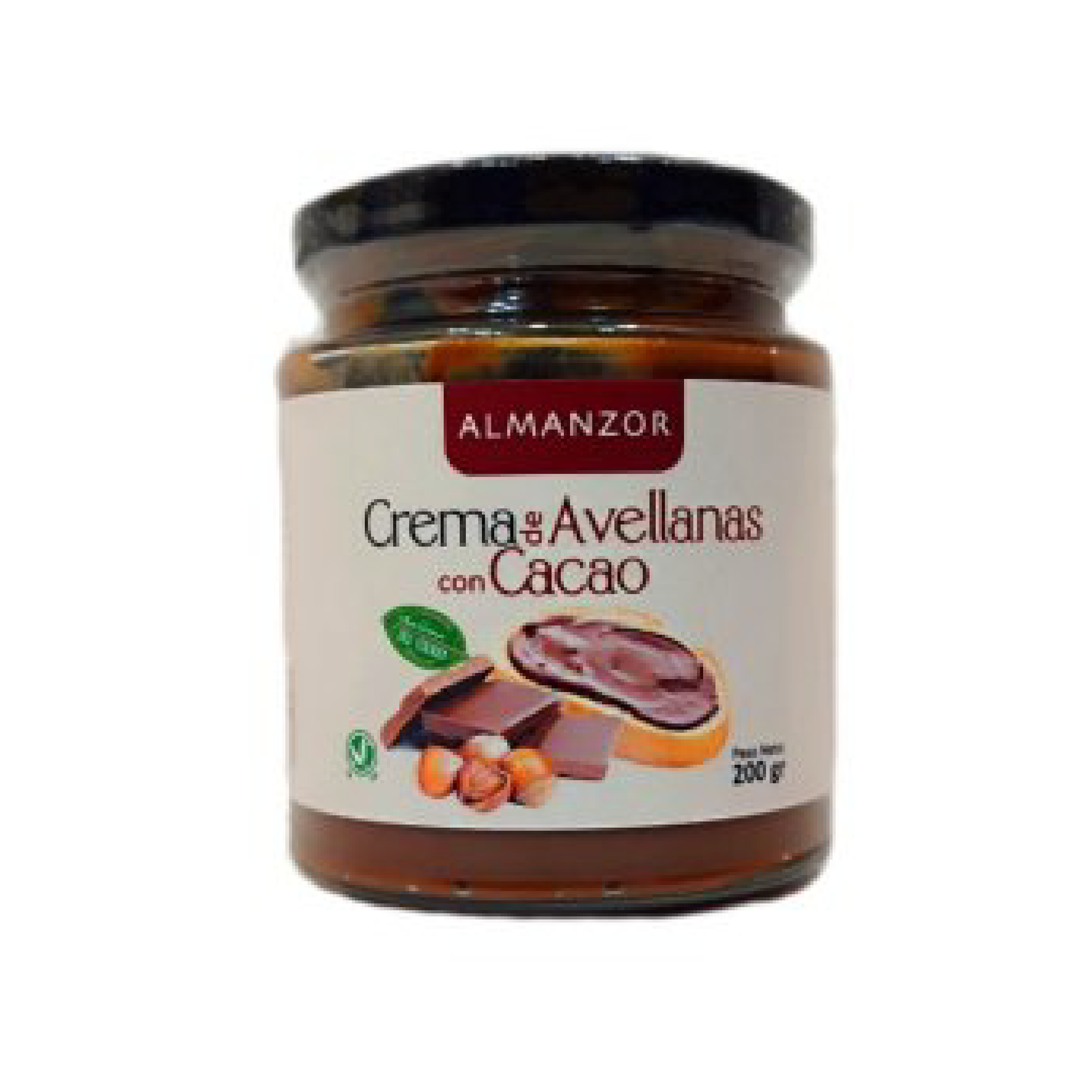 CREMA DE AVELLANAS CON CACAO ALMANZOR